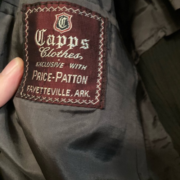 Chaps Clothes Men’s 38 Charcoal Suit Jacket - Picture 2 of 4